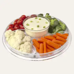 פעמון עוגה אקרילי על רגל 3 ב-1