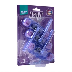 מארז 3 יחידות סבון אסלה בניחוח לבנדר Shiny