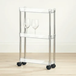 עגלת אקריל צרה