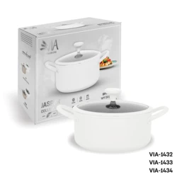 JASPER סיר 20CM לבן