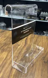 מתקן תלייה למקלחון מלבני אקרילי