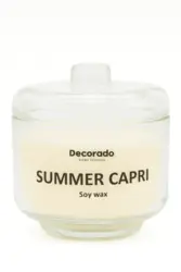 נר סויה לומה SUMMER CAPRI שקוף