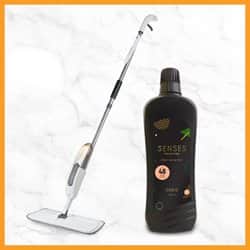 מופ שטיפה כולל מיכל מילוי + נוזל שטיפה סנסס