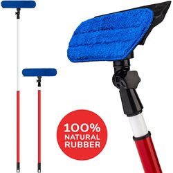 מופ ניקוי חלונות סיליקון מתארך 1.30מטר טירולר